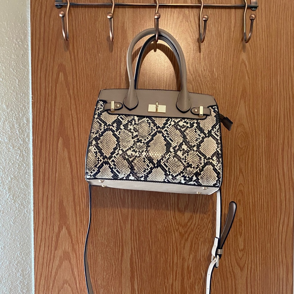 Cheetah print purse